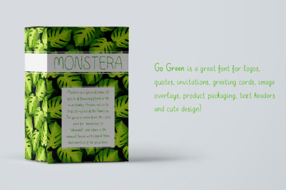 Go Green Font - Preview 2