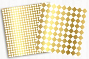 Gold Foil Digital Paper Pack Graphic by BonaDesigns · Creative Fabrica