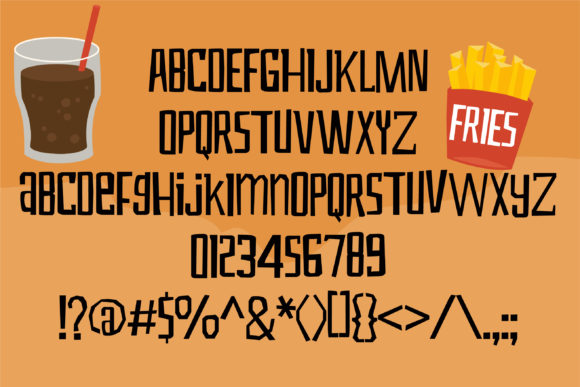 Hangry Font - Preview 1