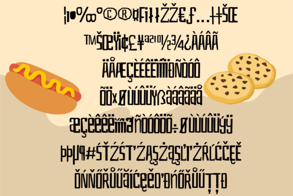 Hangry Font - Preview 2