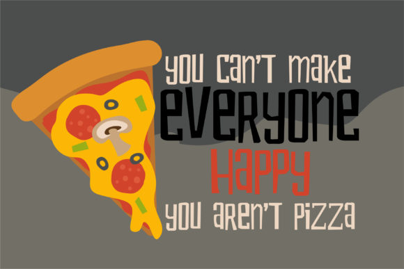 Hangry Font - Preview 3