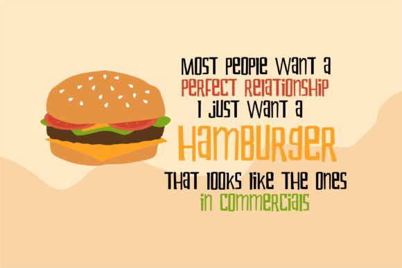 Hangry Font - Preview 4
