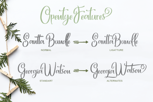 Happy Marlyana TrioFamily Font PNG with transparent background - Preview 3