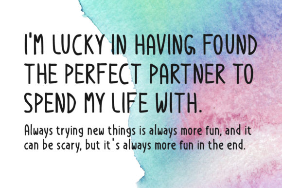 Have Patience Font - Preview 2