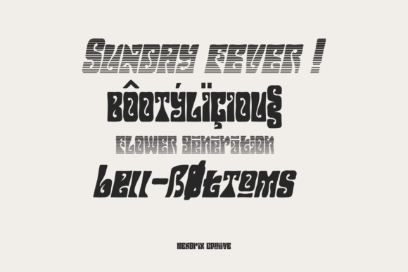 Hendrix Groove Font - Preview 5