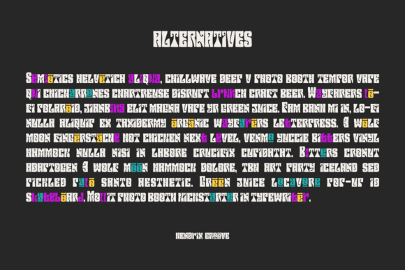 Hendrix Groove Font - Preview 6