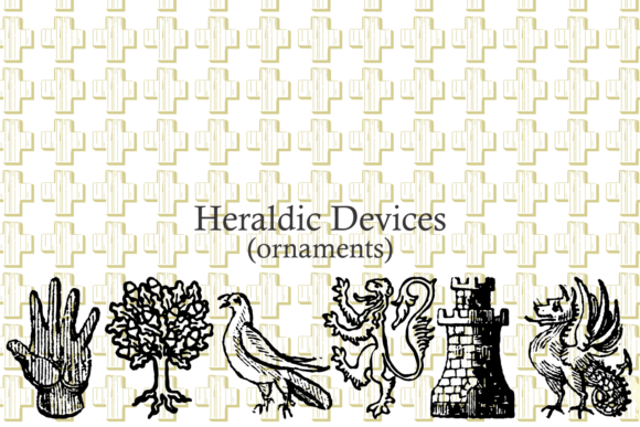 Heraldic Devices Premium Font - Preview 5