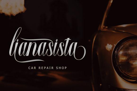 Hirradista Script Font PNG with transparent background - Preview 2
