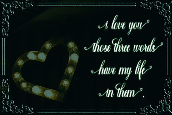 Hirradista Script Font PNG with transparent background - Preview 6