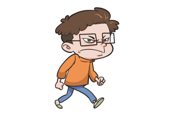 Illustration Character of a Boy Grafik Druckbare Illustrationen Von Donovan