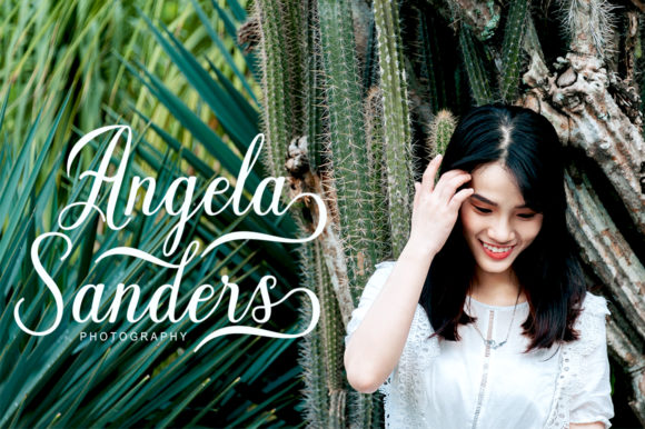 Kathyna Script Font PNG with transparent background - Preview 1