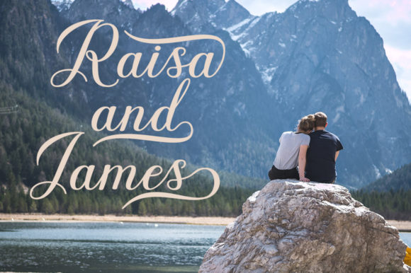 Kathyna Script Font PNG with transparent background - Preview 3