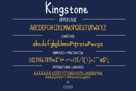 Kingstone Font - Preview 5