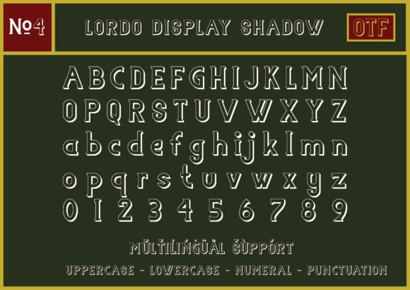 Lordo Family Font PNG with transparent background - Preview 5
