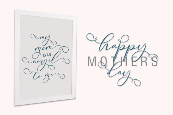 Love Fieldfare Font PNG with transparent background - Preview 1