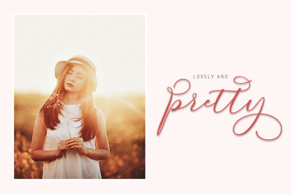 Love Fieldfare Font PNG with transparent background - Preview 2
