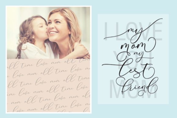 Love Fieldfare Font PNG with transparent background - Preview 4