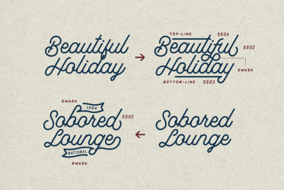 Madgue Font PNG with transparent background - Preview 5