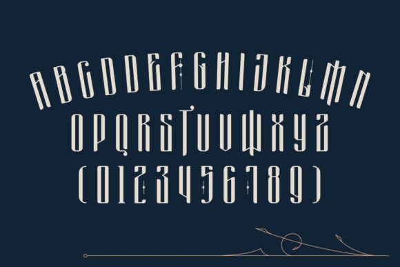 Masquerouge Font PNG with transparent background - Preview 2