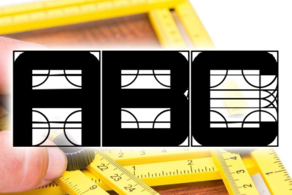 Measurements Font PNG with transparent background - Preview 1