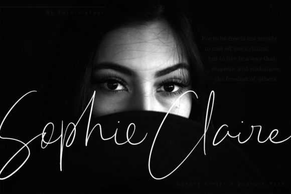 Mellati Script Font PNG with transparent background - Preview 1