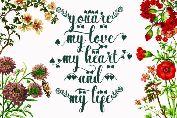 Meuntari Font PNG with transparent background - Preview 2
