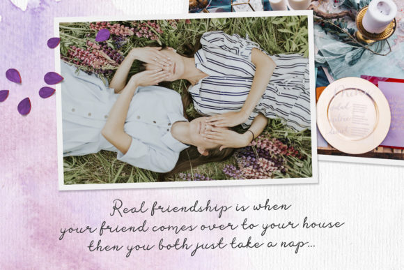 Mikaela Script Font PNG with transparent background - Preview 2