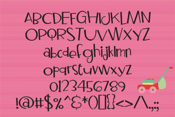 Neighborhood Sans Font PNG with transparent background - Preview 1