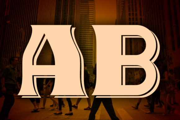 New Yorkers Font PNG with transparent background - Preview 1