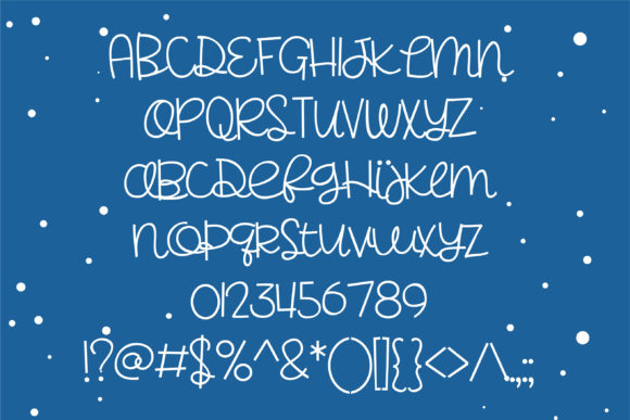 Nifty Neato Font PNG with transparent background - Preview 1