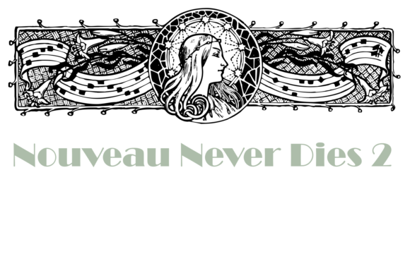 Nouveau Never Dies Font font preview - 1