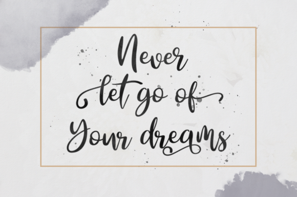 Paeonia Font PNG with transparent background - Preview 5