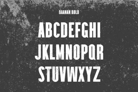 Raanan Family Font PNG with transparent background - Preview 2