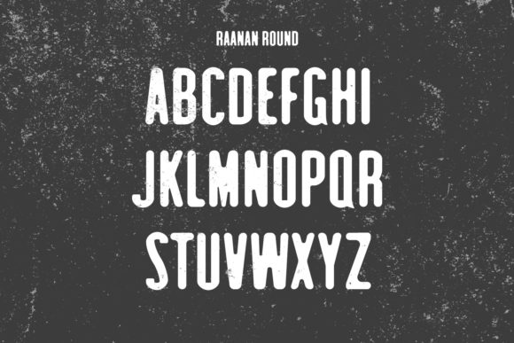 Raanan Family Font PNG with transparent background - Preview 3