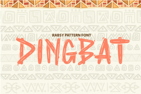Rabsy Font PNG with transparent background - Preview 3