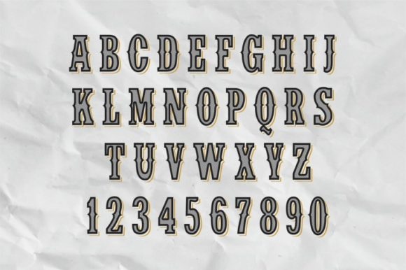 Reserve Font PNG with transparent background - Preview 6