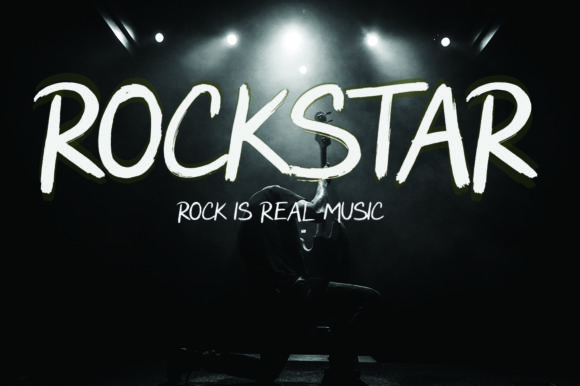 Rockwild Font PNG with transparent background - Preview 3