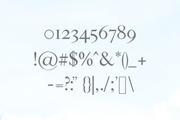 Sandover Family Font font preview - 2