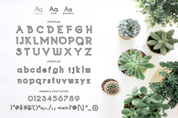 Saqorie Family Font PNG with transparent background - Preview 3