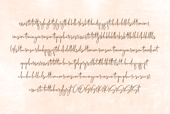 Seville Script Font PNG with transparent background - Preview 1