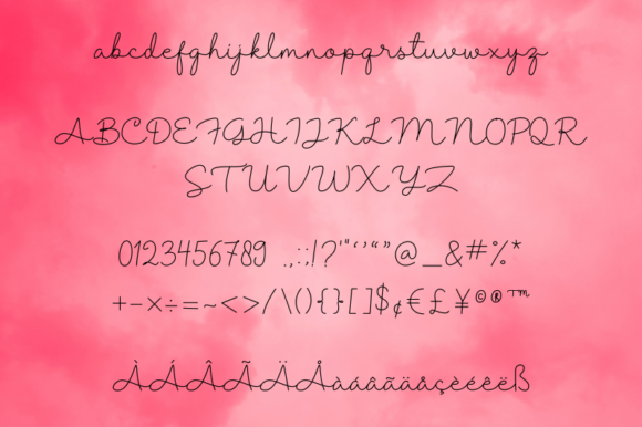 Shantine Font PNG with transparent background - Preview 3