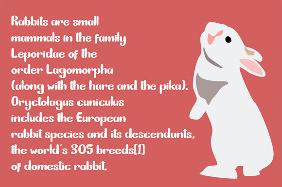 Bunny Funny Font - Preview 2