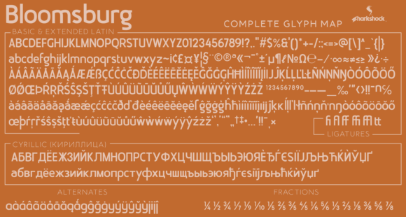 Bloomsburg Font - Preview 2