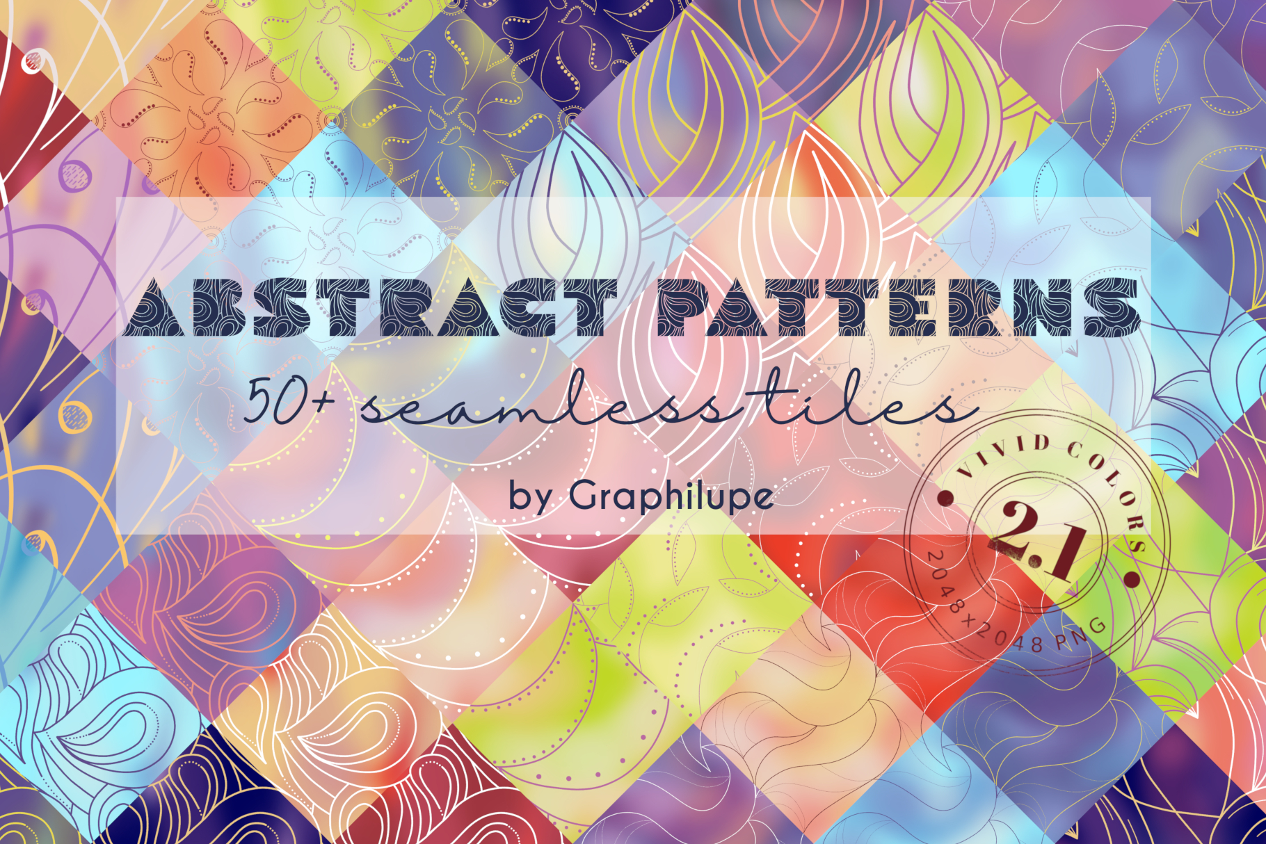 Abstract Patterns Vol. 2.1 Graphic by Graphilupe · Creative Fabrica