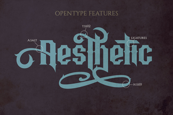 Aesthetic Font - Preview 1