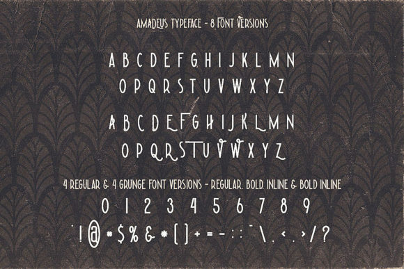 Amadeus Font - Preview 1