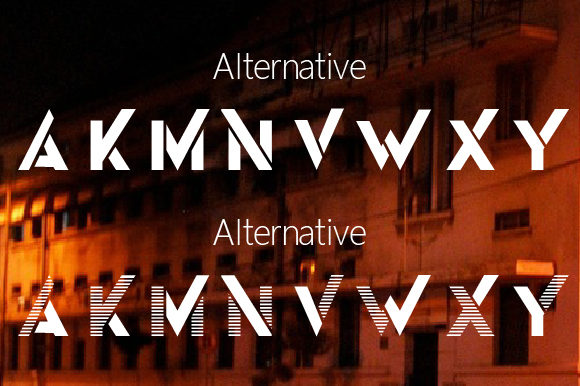 Ampera Font - Preview 3