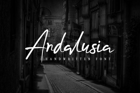 Andalusia Script & Handwritten Font By MJB Letters