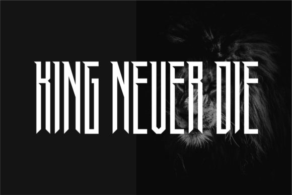 Armor Font - Preview 1