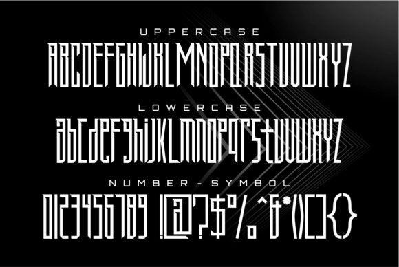 Armor Font - Preview 4
